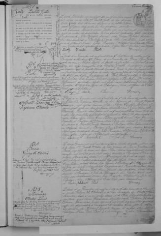 Naissance, enregistrement : Registre de 1920