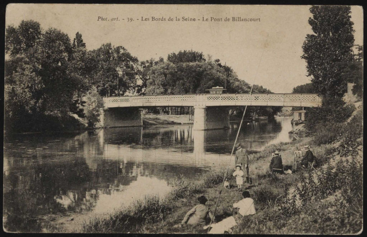 39 - Les bords de ma Seine: le pont de Billancourt.