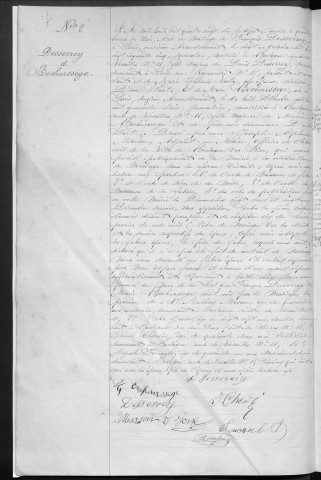 Mariage, enregistrement : Registre de 1890