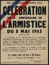 Célébration du 14e anniversaire de l'armistice du 8 mai 1945,