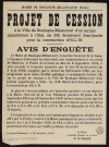 Projet de cession à la ville de Boulogne-Billancourt d'un terrain appartenant à l'Etat, sis 259 boulevard Jean-Jaurès pour la construction d'HLM,