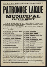 Patronage laïque municipal Victor Bizet : [activités proposées],