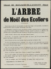 L'arbre de Noël des écoliers,