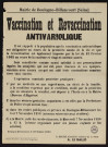 Vaccination et revaccination antivariolique,