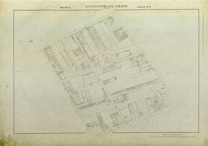 Section D, 2ème feuille