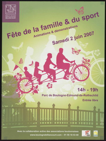 Fête de la famille et du sport : animations et démonstrations samedi 2 juin 2007,