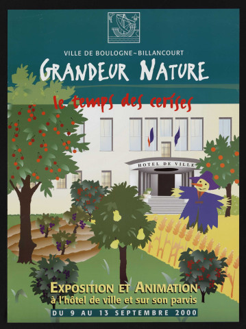 Grandeur nature, le temps des cerises : exposition et animation,