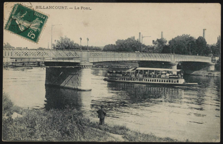 Billancourt: le pont.