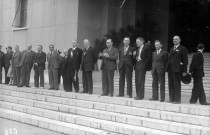 Réception de la fanfare ouvrière de Roubaix (24 juillet 1937)