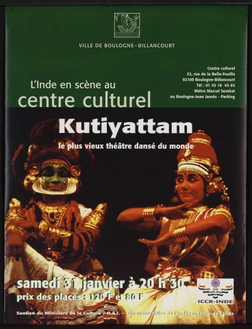 L'Inde en scène au centre culturel,