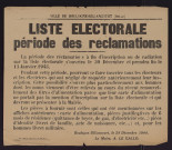 Liste électorale,