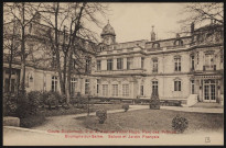 Cours Dupanloup, 2 et 4, Avenue Victor Hugo, Parc des Princes - Boulogne-sur-Seine, Salons et Jardins Français, Boulogne-Billancourt . avenue Robert Schuman . - école-collège Dupanloup, façade et cour intérieures