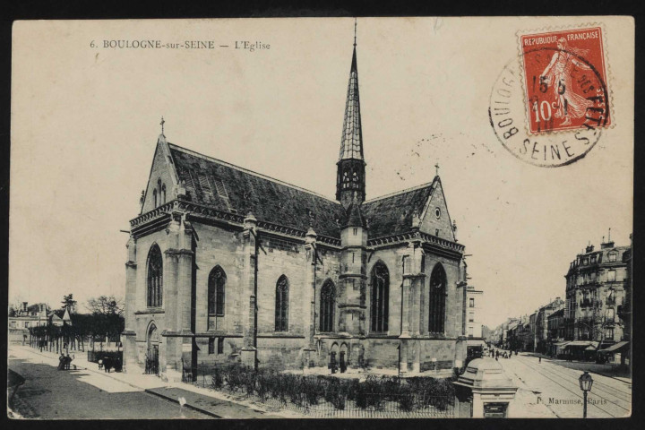 6-Boulogne. - L'église.