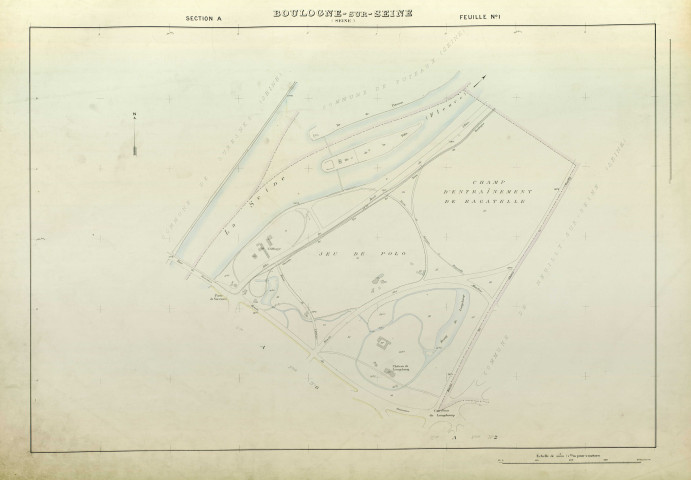 Section A, 1ère feuille