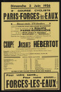 3e course cycliste Paris - Forges-les-Eaux ; coupe Jacques Hébertot,