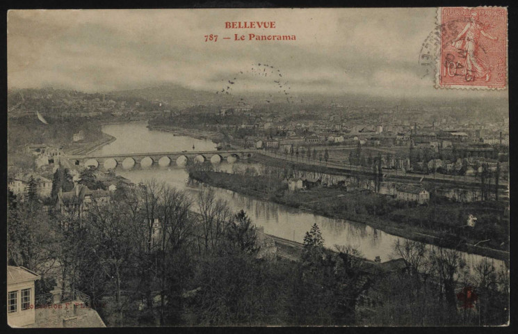 787 - Bellevue: panorama.