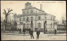 947 - Boulogne-sur-Seine - La Mairie, Boulogne-Billancourt. rue de l'Ancienne Mairie . - la mairieVue de la façade de la quatrième mairie