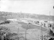 Travaux du pont de Saint-Cloud