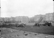 Aménagement du terrain de jeux rue du général Claverie, Paris XVIème