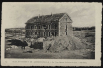 244 - Paris, Evénements de la Commune (1871) - un Poste-Caserne du Point-du-Jour, Boulogne-Billancourt, Paris. quartier du Point-du-Jour . - Poste-Caserne démoli par la Commune