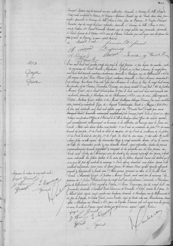 Mariage, enregistrement : Registre de 1899