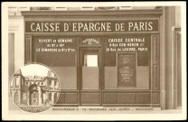 Caisse d'épargne de Paris, succursale C 116, boulevard Jean Jaurès, Boulogne-Billancourt . boulevard Jean Jaurès . - façade de la Caisse d'épargne de Paris