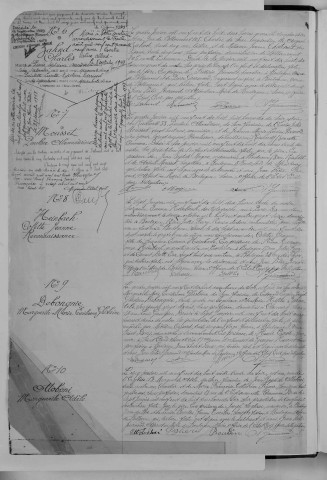 Naissance, enregistrement : Registre de 1918