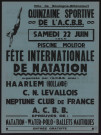 Quinzaine sportive de l'ACBB : fête internationale de natation,