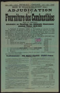 Adjudication de la fourniture de combustibles nécessaire au chauffage des bâtiments communaux pendant l'hiver 1938-1939,