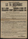 Le 26 décembre nos malades seront hospitalisés ici [à Boulogne],