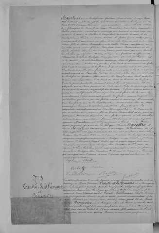 Mariage, enregistrement : Registre de 1910