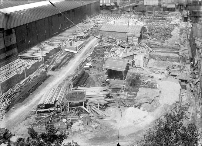 27 avenue des Moulineaux, début des travaux du groupe scolaire