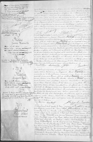 Naissance, enregistrement : Registre de 1904