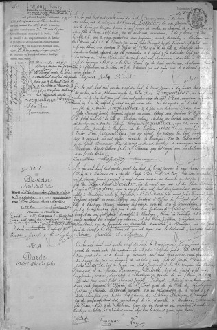 Naissance, enregistrement : Registre de 1898