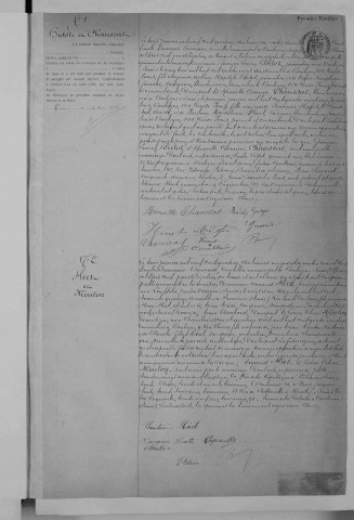 Mariage, enregistrement : Registre de 1914