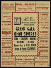 Quinzaine sportive, grand gala omni-sports, Nombreuses publicités d'entreprises.