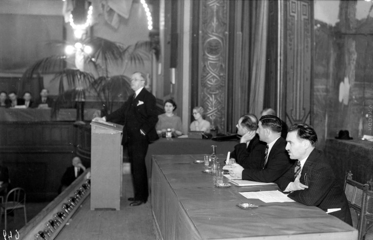 Congrès national d'unité de la Fédération nationale du personnel des services publics (14 -16 mai 1936)