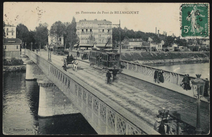 99 - Panorama du Pont de Billancourt.