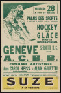 Hockey sur glace, Genève Servette HC contre ACBB,