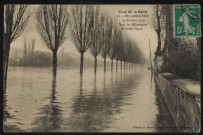 56 - Billancourt Crue de la Seine. - 29 Janvier 1910, quai de Billancourt Hameau-Fleuri.