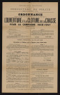 Ordonnance portant publication de l'arrêté ministériel du 25 juin 1946 relatif à l'ouverture et la clôture de la chasse pour la campagne 1946-1947,